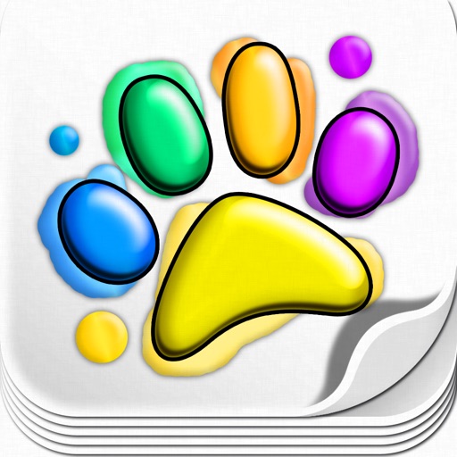 Coloring Zoo: Finger Painting iOS App