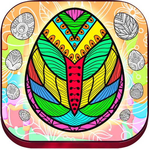 Easter mandalas coloring book – Secret Garden colorfy game for adults iOS App