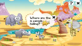 Game screenshot Игры для детей в возрасте 2-5 о животных саванны: Игры и головоломки для детского сада, дошкольного или детский сад со львом, слоном hack