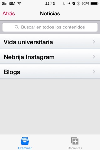 uNebrija screenshot 4