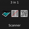 3 in 1 Scanner-Barcode,Document,QR Scanner-All In One