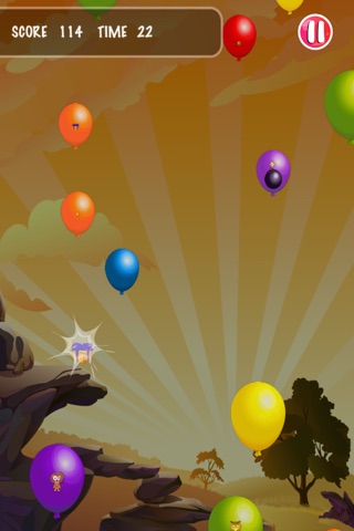 A Cute Wild Animal Balloon Adventure LX - Tap and Rescue Your Zoo Safari Friends screenshot 2