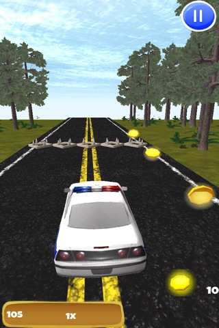 A Police Chase 3D: Endless High Speed Pursuit - FREE Edition screenshot 4