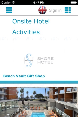 Shore Hotel Santa Monica Mobile Valet screenshot 3