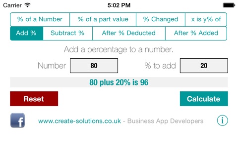 Percentage Calculator (Free) screenshot 4