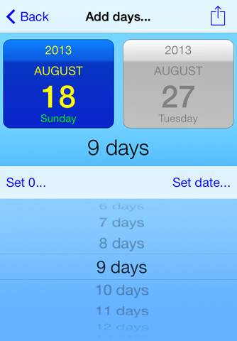 Days to Date screenshot 3