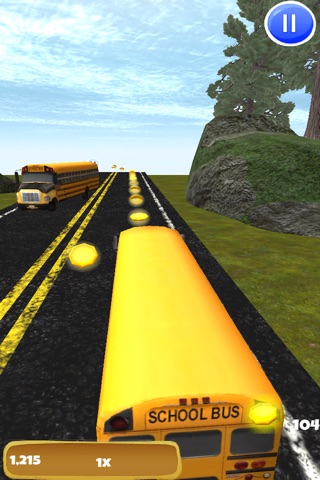 A Bus Race Highway 3D: Crazy Endless Driving Edition - FREE screenshot 2
