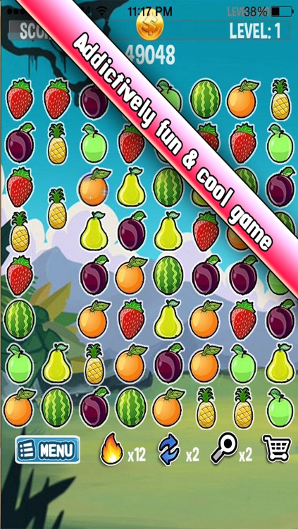 Fruits Match 3: Game About Connecting screenshot-3