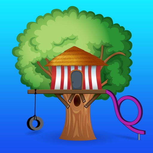 Treehouse Builder - Free Creative Puzzle Game with Christmas Theme and No Ads