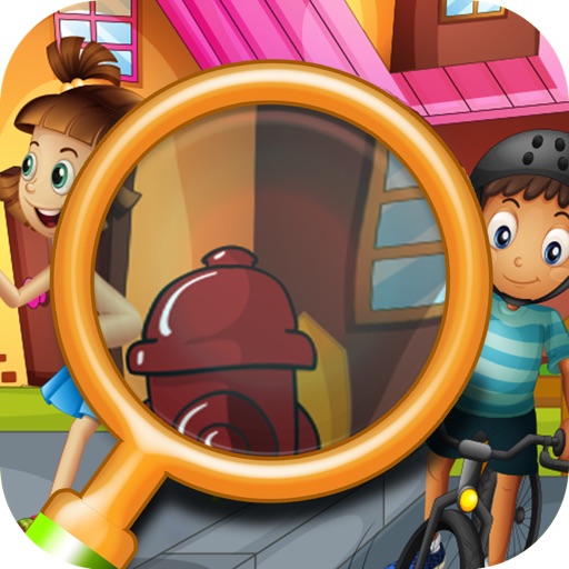 Tap to Spot It - Free Hidden objects Puzzles for baby girls and boys Icon