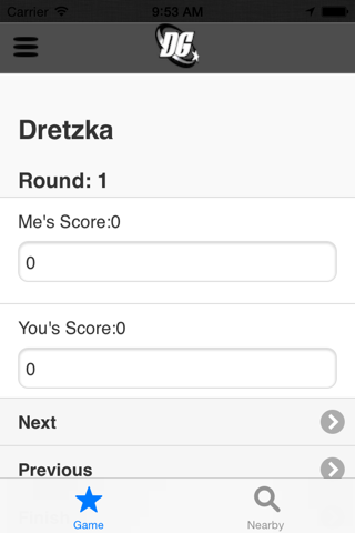 Disc Golf Score Keeper screenshot 4