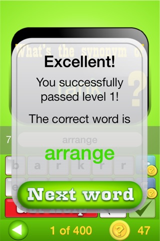 Syno Syno Synonyms Challenge screenshot 4