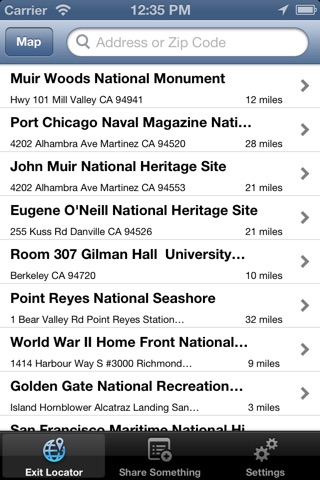 National Park, Reserve, Recreation Area Locator - FREE screenshot 4