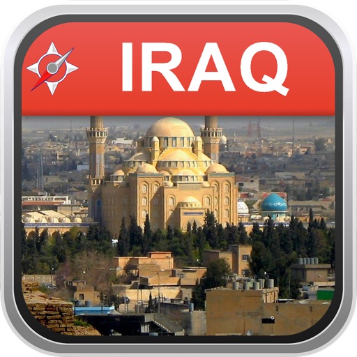 Offline Map Iraq: City Navigator Maps icon