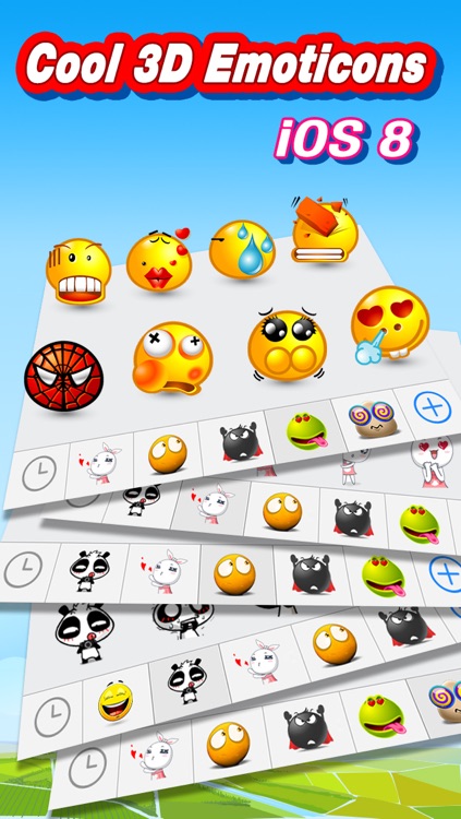 Animated 3D Emoji Free - New Animated Emojis & Emoticons Art Keyboard