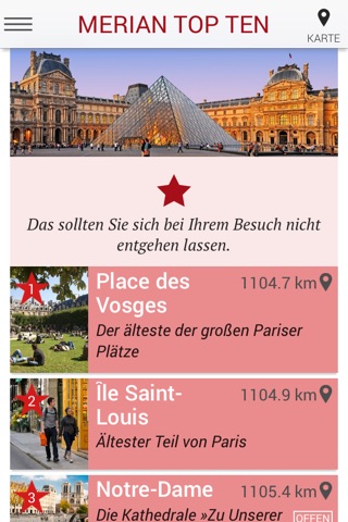 Paris Reiseführer - Merian Momente City Guide mit kostenloser Offline Map screenshot 3