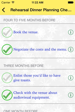 Wedding Checklists screenshot 3