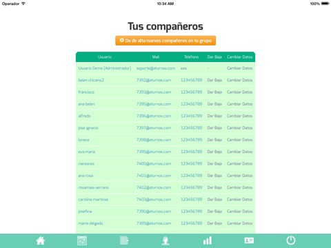 aTurnos Tablet screenshot 3