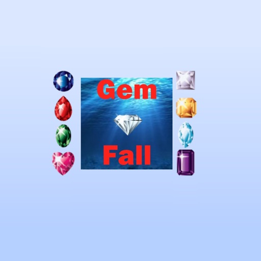 Gem Fall Icon