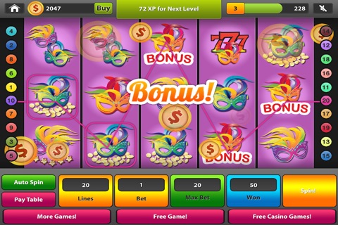 Casino Carnival Slots - Ghost-busters Slots, Deal or no Deal Slots, Vegas Slot Games with Best Jackpots, 777 Wild Cherries screenshot 4