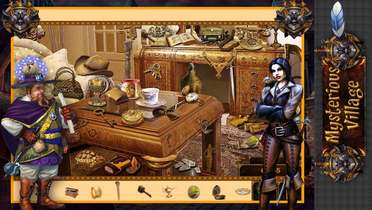 Mysterious Town : The Game of hidden objects in Dark Night,Garden,Dark Room,Hunted Night,City and Jungle screenshot-3