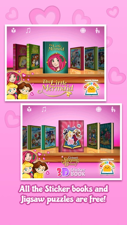 The Valentine’s Princess Collection ~ Interactive Books, Jigsaws and Stickers