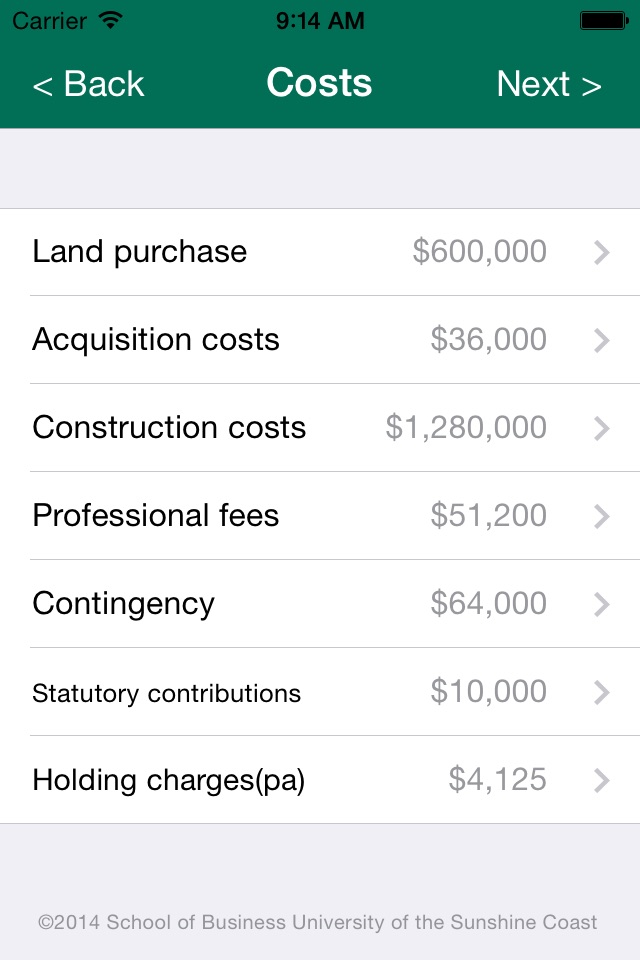Real Estate Feasibility screenshot 4
