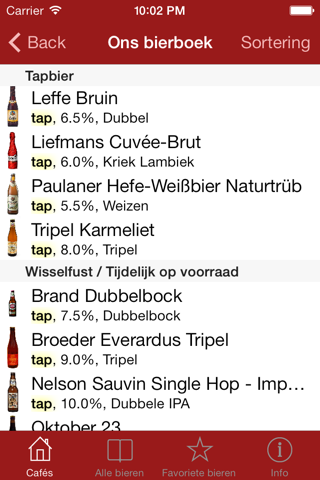 de BierApp screenshot 3