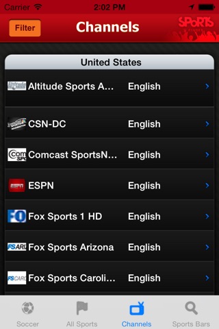 Sports Finder screenshot 3