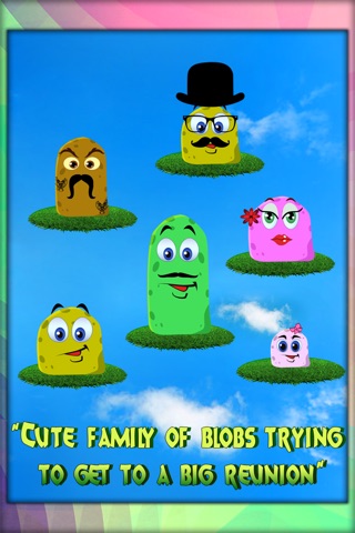 Funny Blob Jump : Happy Jumping Family Reunion - Free Edition screenshot 2