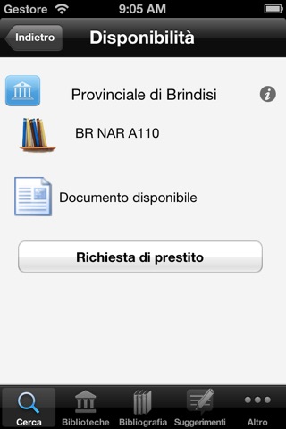 BiblioBrindisi screenshot 4