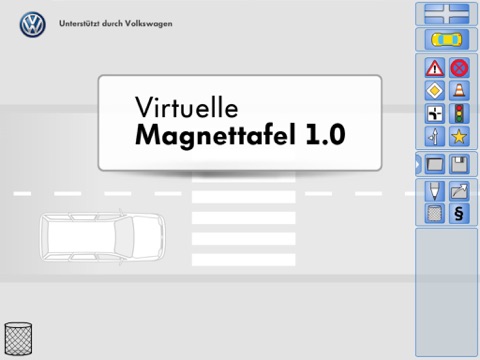 Volkswagen Virtuelle Magnettafel screenshot 2