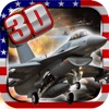 USAF Top Jet FIghter Pilot 3D : Modern air-plane Arcade Shooting Simulator