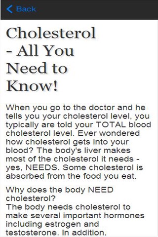 How To Lower Cholesterol screenshot 4