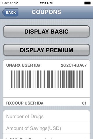 RxCoup screenshot 2