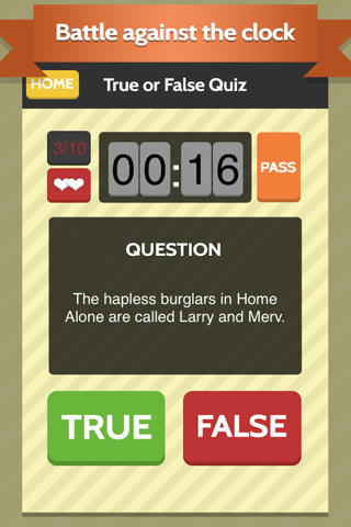 True or False trivia quiz screenshot 3