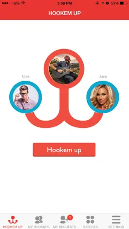 Game screenshot Hookem app : Hookup your friends mod apk