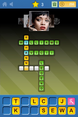 Crosswords & Pics - Singers Edition screenshot 3