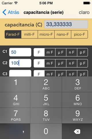 Electrical Series Calculator screenshot 4