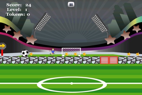 Soccer Ball Flick - Football Rush- Free screenshot 2