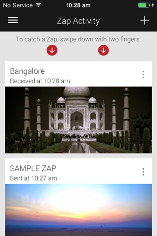 Motorola Zap screenshot 2