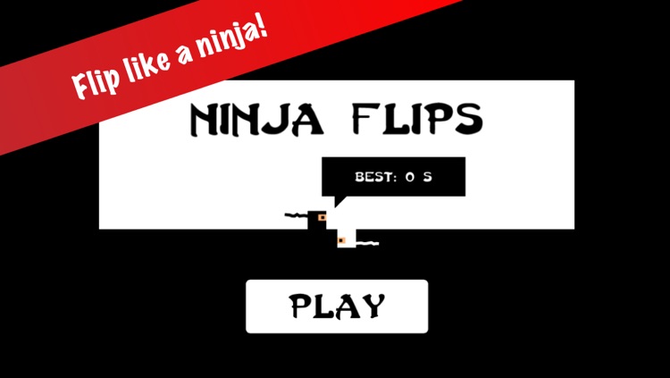 Ninja Flips: Jump The White Line
