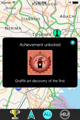 Tokyo StreetArt Treasure Map screenshot 3