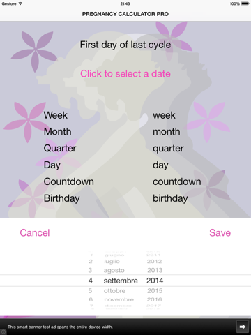 Pregnancy Calculator PRO - náhled