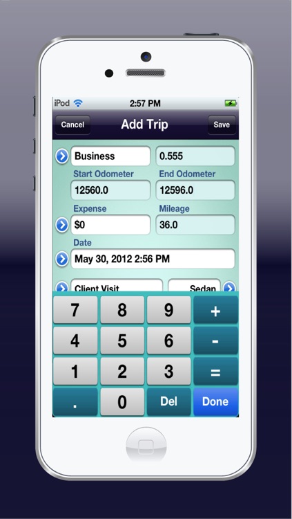 MileWiz Pro - Personal mileage tracker and trip log for reimbursement or tax deduction