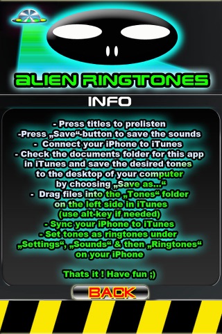 Alien Ringtones screenshot 4