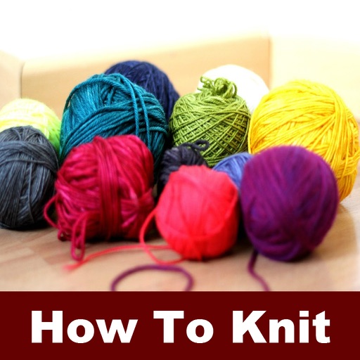 How To Knit: Learn How to Knit with Easy Beginner Instructions Icon