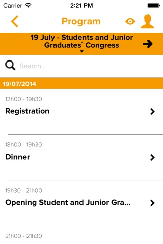 ICMDA 2014 screenshot 3