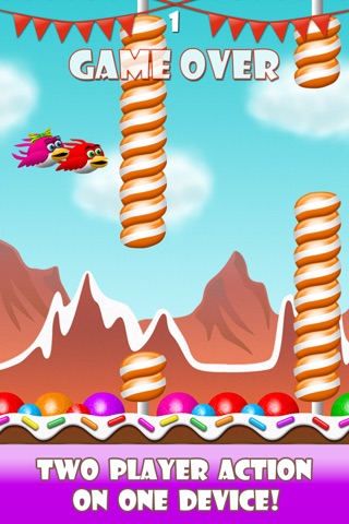 Goochie Birds - Flappy Fun in a Candy Coated World of Sweetness! screenshot 3