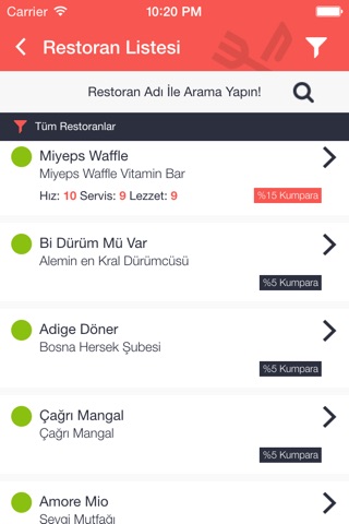 Yemekumbara - Yemek Siparişi screenshot 2